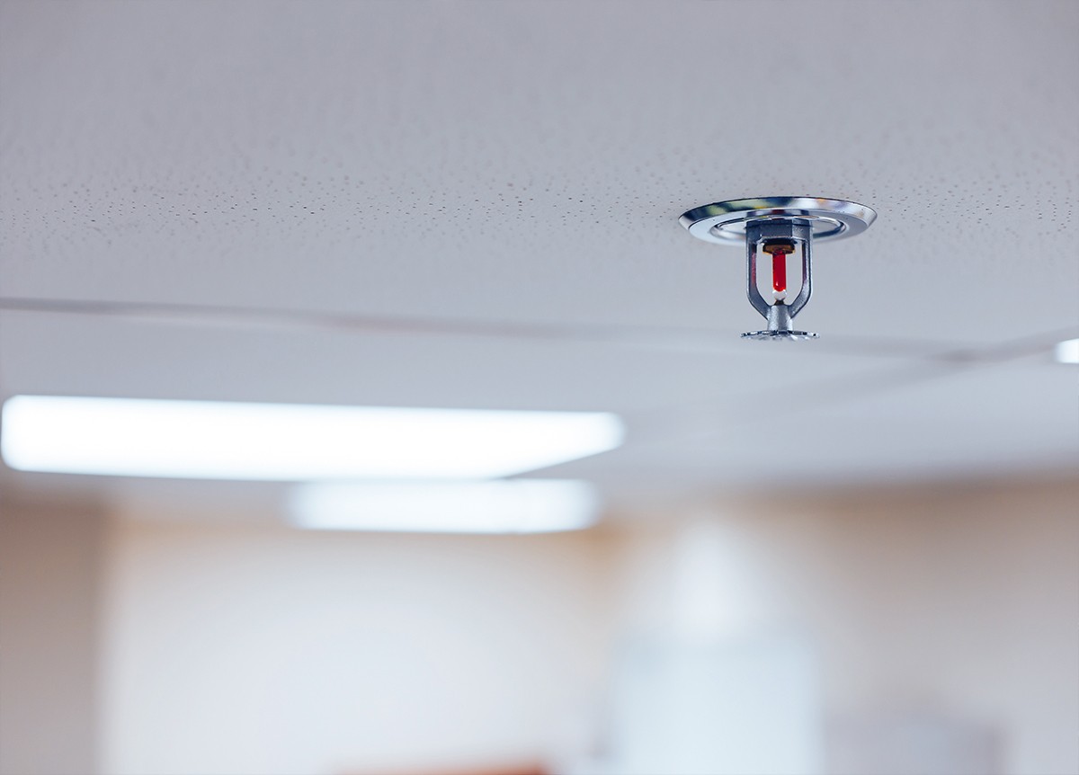 dysza tryskacza przeciwpożarowego