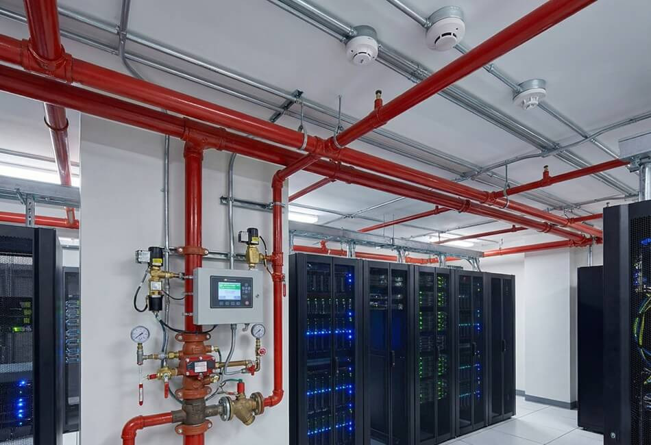 Instalacje tryskaczowe suche wstępnie wysterowane​